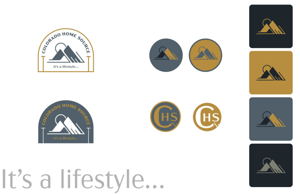 - MTN CREATIVE DESIGN CO. colorado home source logo alternates and artifacts