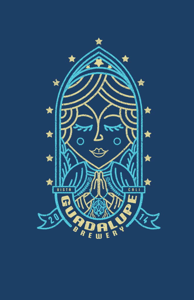 Guadalupe hopstars tee