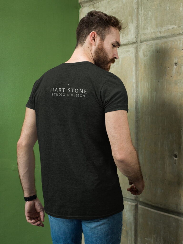 - MTN CREATIVE DESIGN CO. Hart Stone Studio & Design - ss tee back