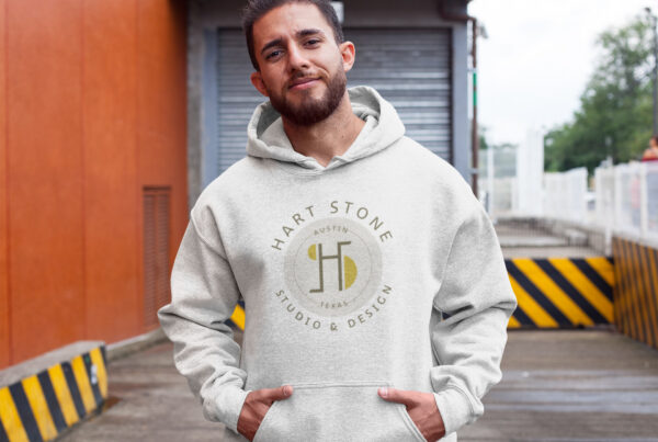 Hart Stone Studio & Design - HS badge hoody