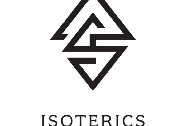 Isoterics primary logo blk