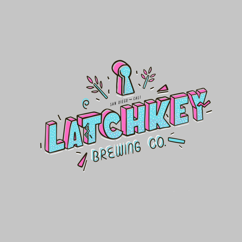 Latchkey Brewing Co 90's tee