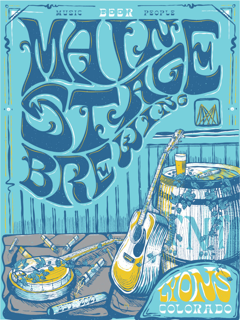 Main Stage Brewing dynomite tee