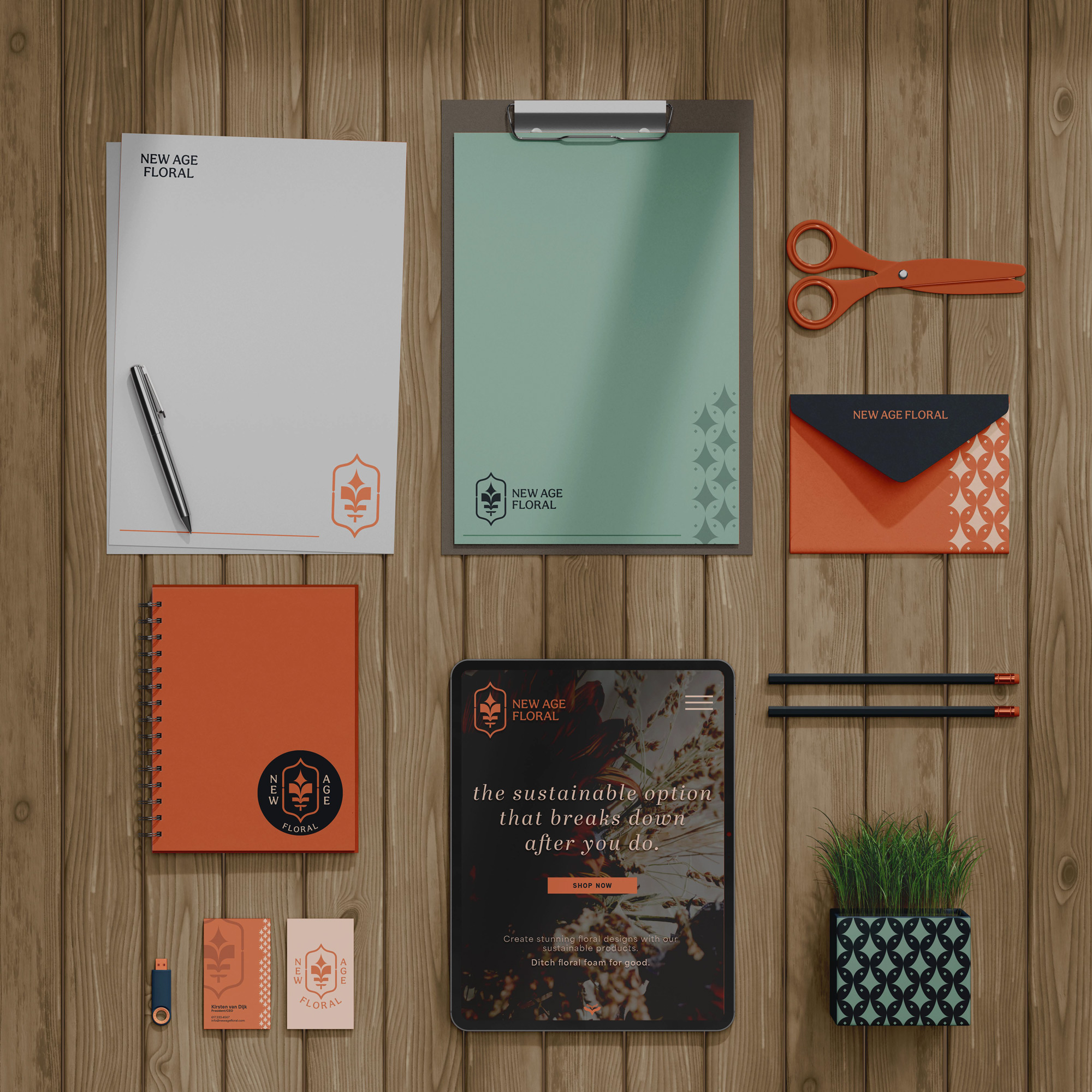 New Age Floral collateral