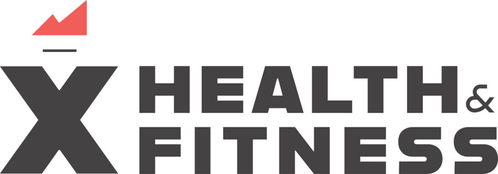 X Health & Fitness horizontal logo