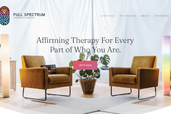 Full Spectrum Therapeutic Services homepage