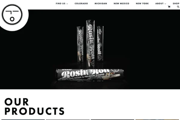 Olio Cannabis homepage