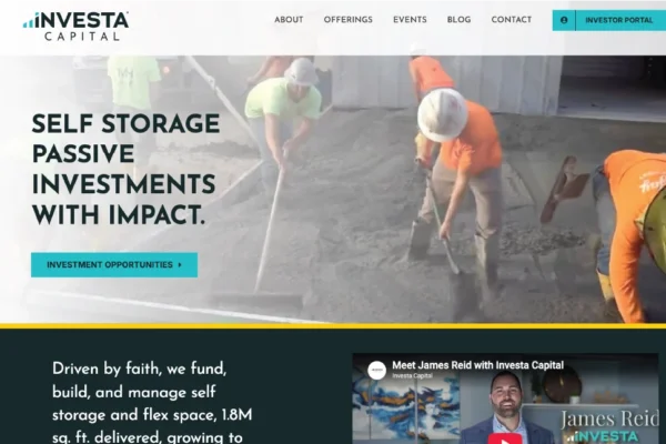 iNVESTA CAPITAL homepage